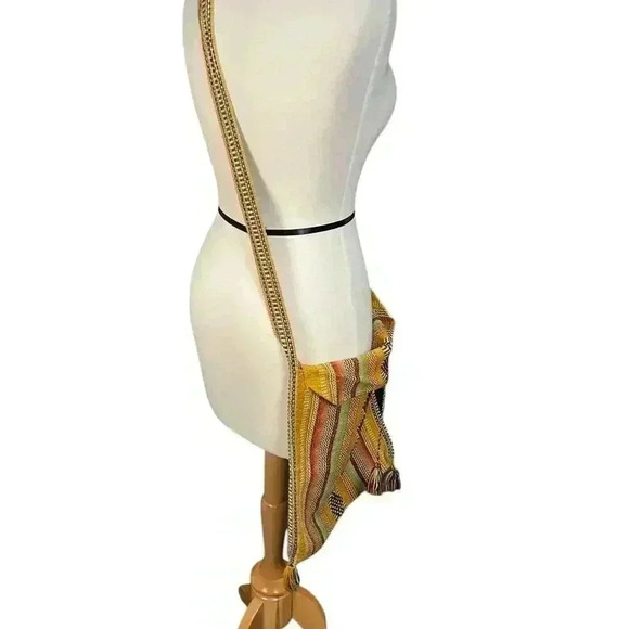 Women's Pinzon Side Crossbody Boho Bag Light Colors - Picture 7 of 10